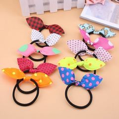 New fabric rabbit-ear hair ties, bow-shaped headbands, high-elastic rubber bands, ponytail holders—perfect as small gift souvenirs or presents!