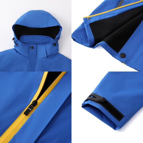 Reflective assault clothing with printed logo overalls, thick coat, autumn and winter sports workwear, express rookie clothes