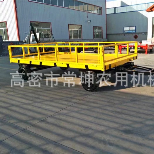 厂家供应  5吨双向牵引拖车    500高围栏