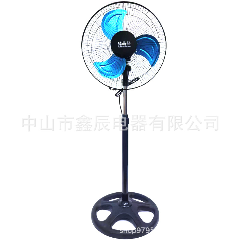 Fábrica al por mayor de 18 pulgadas tres en un piso ventilador hogar vertical ventilador sacudiendo el comercio exterior de América del Sur ventilador industrial caliente