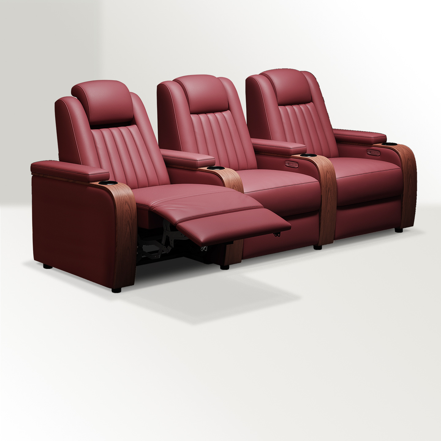 Zhan Yi Furniture Villa Home Theater Sofa Audio-Visual Room Combination Cinema Hall Electric Functional Seat Smart Control