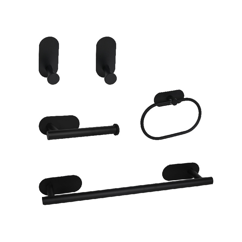 Estante de baño de acero inoxidable 304 para toallas, instalación sin perforación, fábrica directa Amazon