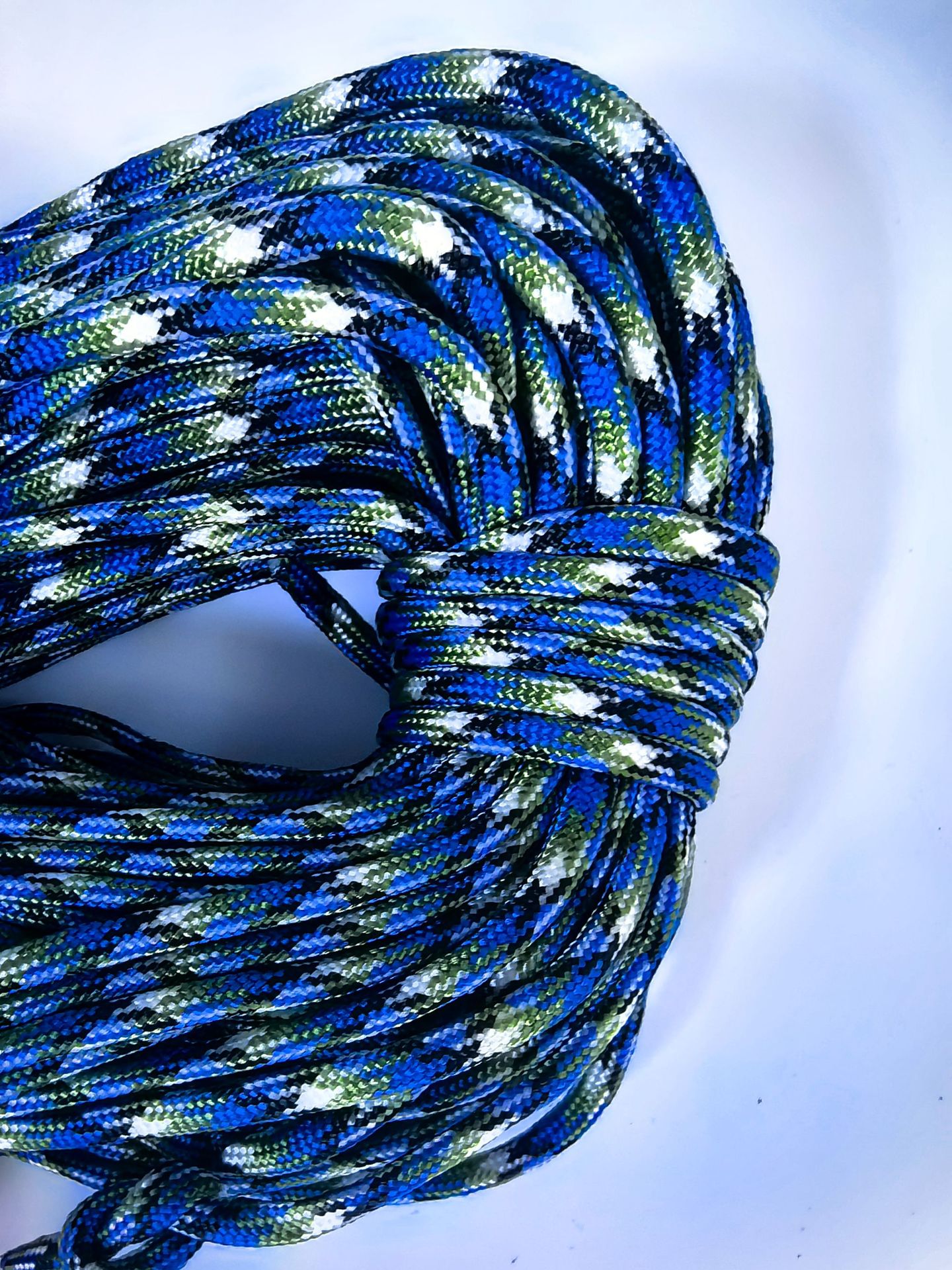 7-Core 4mm cuerda de paraguas al aire libre multifuncional montañismo paracaidista cuerda de tracción escapar equipo de salvamento cuerda de seguridad 31 m cuerda de paraguas