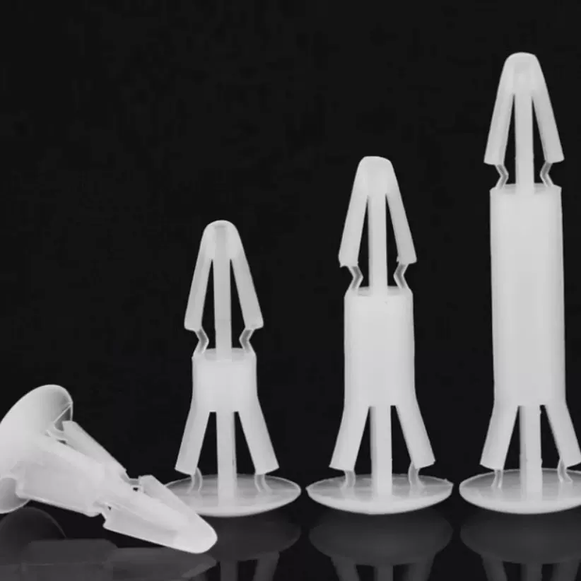 批发RC系列平底尼龙隔离柱塑料铆钉 PC板隔离柱