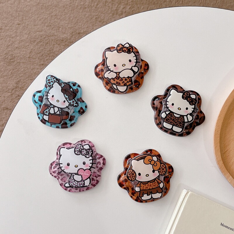 Suitable for Apple 15Promax Mobile Phone Case 13 Mobile Phone Case Magnetic Hello Kitty Stand Xiaoxin Cute High