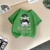 Green short sleeve T-shirt