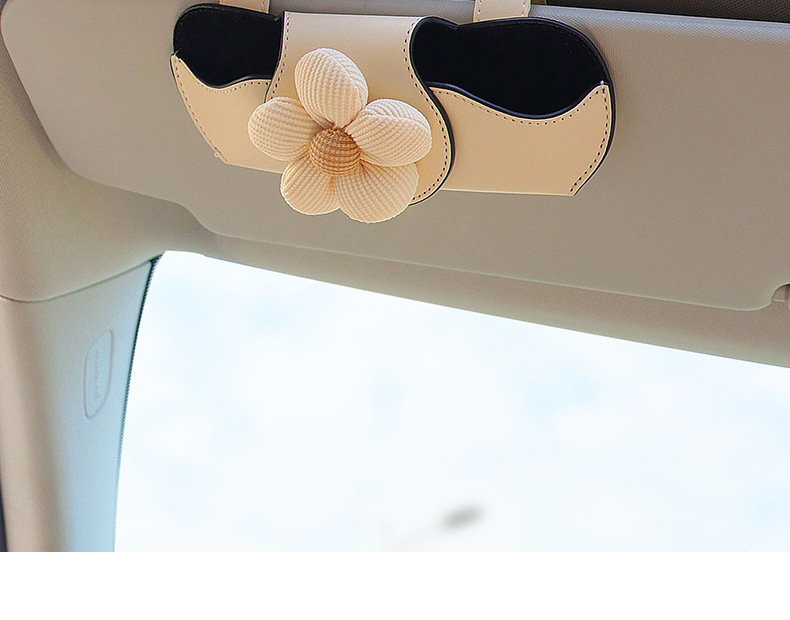 Car-Mounted Glasses Clip, Car Sun Visor Storage Gadget, Multifunctional Magnetic Sunglasses Holder for Car Interior, Car Storage Box