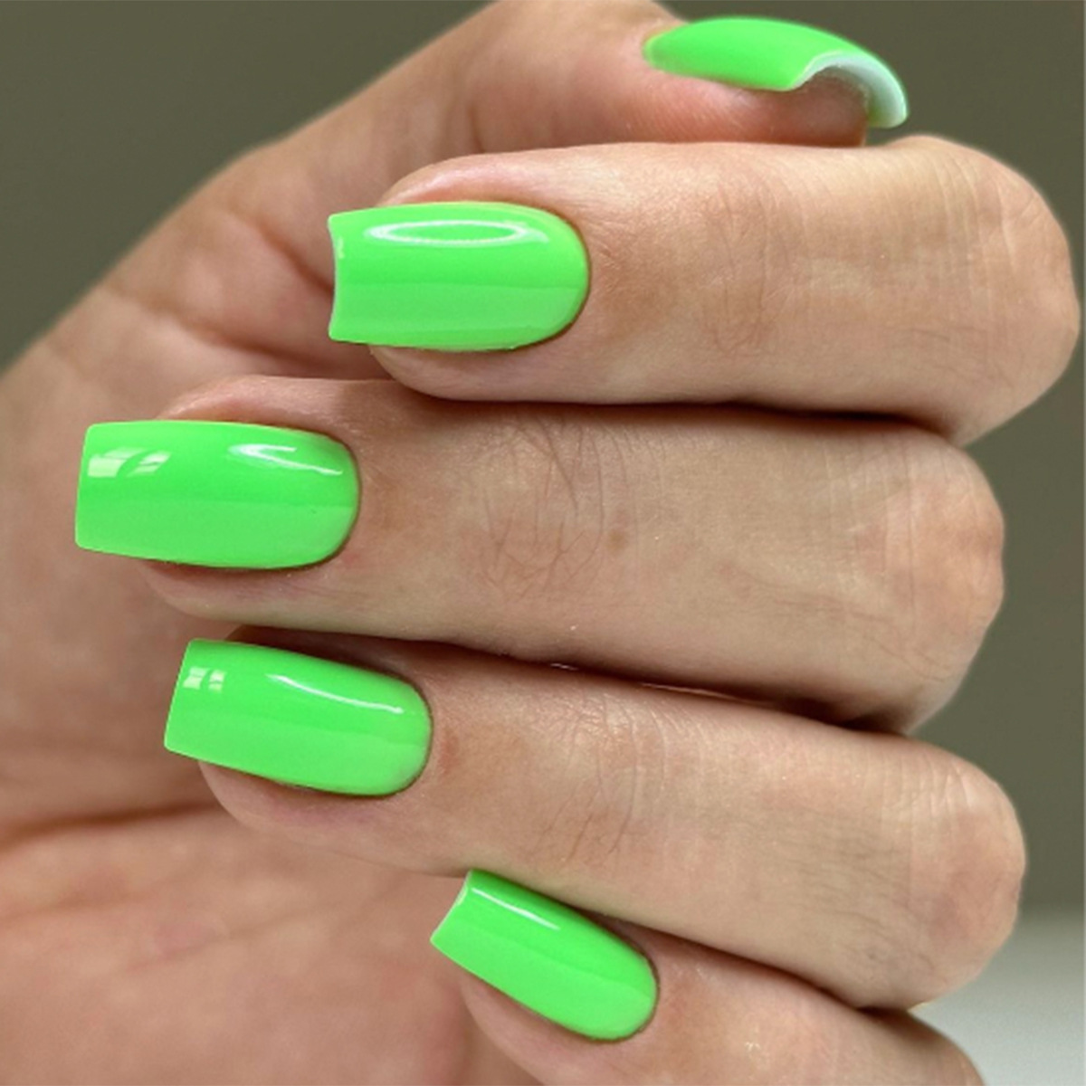 Agucate verde transfronterizo parche de uñas rojo explosivo en línea verde verde verde blanco desgaste productos de manicure al por mayor desmontables