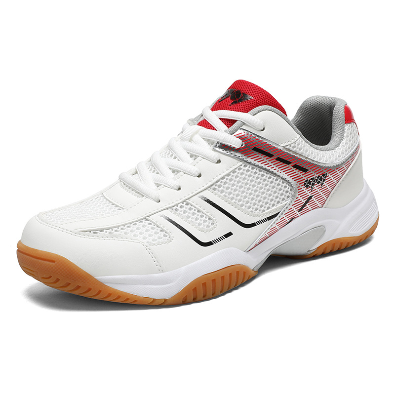 Nuevos zapatos de bádminton antideslizantes con suela de goma transfronteriza juveniles entrenamiento casual tenis de mesa zapatos de tenis al por mayor image 7