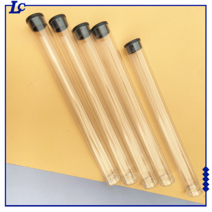 Shenzhen factory direct supply PC high transparent acne needle makeup brush electric toothbrush packaging tube labeling silk screen