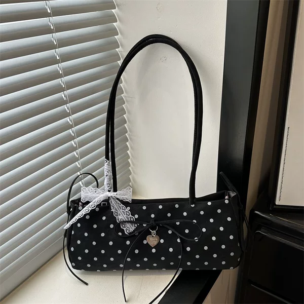Korean-Style Fashionable Cute Underarm Bag, 2026 Spring New Model, Simple Commuter Bag, Stylish High-Appearance Shoulder Bag