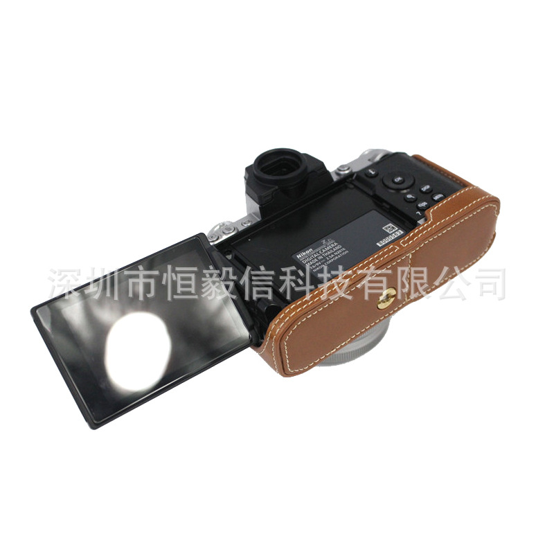 NIKON ZFC 카메라 보호 가죽 케이스에 적합 ZFC 레트로 카메라 가방 ZFC 하프 세트 기본 쉘