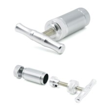 厂家跨境迷你小号压烟器便携式金属铝合金烟具配件