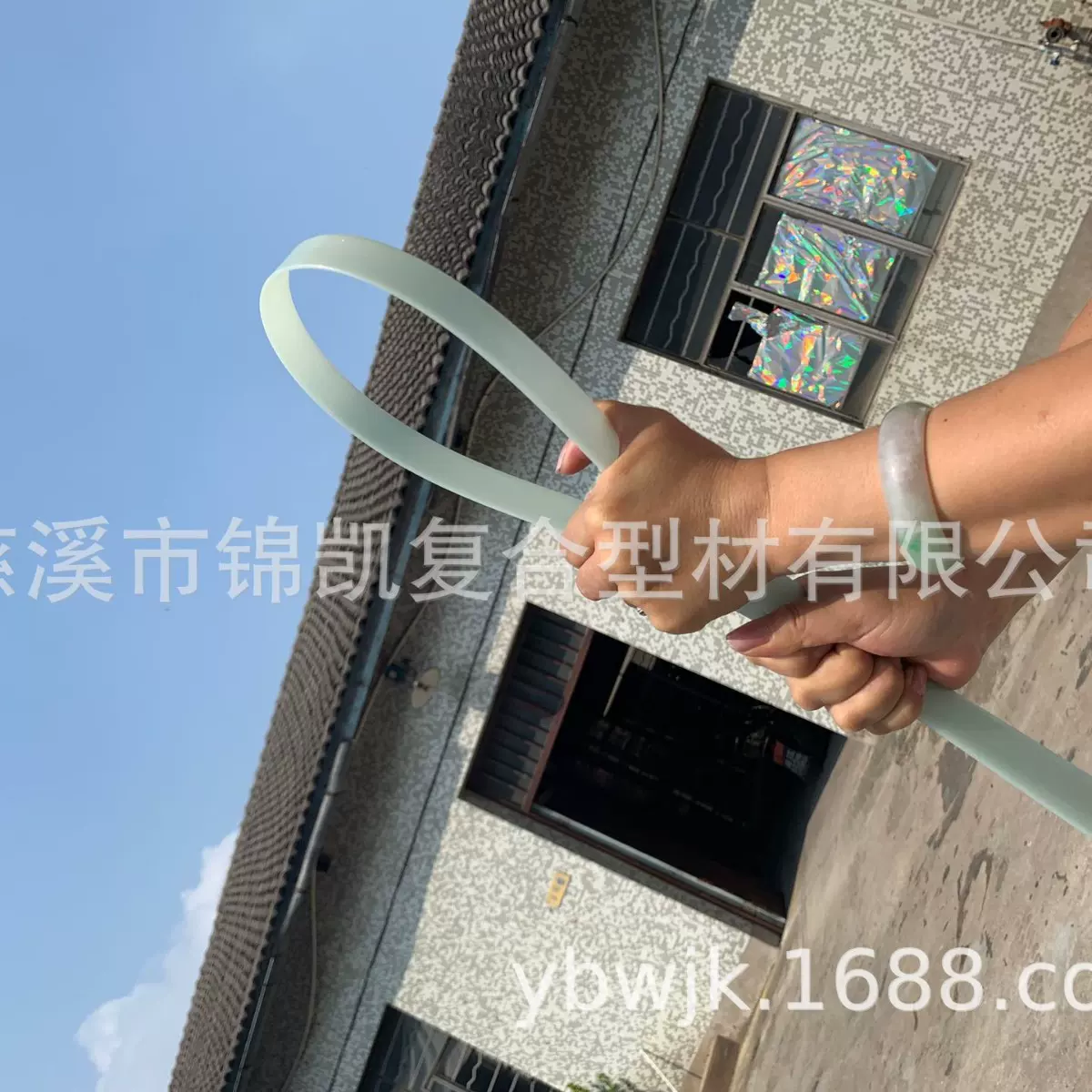 普拉提扁条 22*2mm玻璃纤维扁条 倒角 包皮包胶打孔 工厂直销