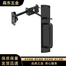 篱笆配件护栏配件 PVC栅栏铰链插销组合套   花园别墅配件