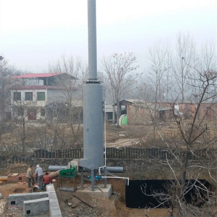 烟气处理系统 喷淋塔净化塔 脱硫脱硝喷淋塔 厨房 酸雾净化设备