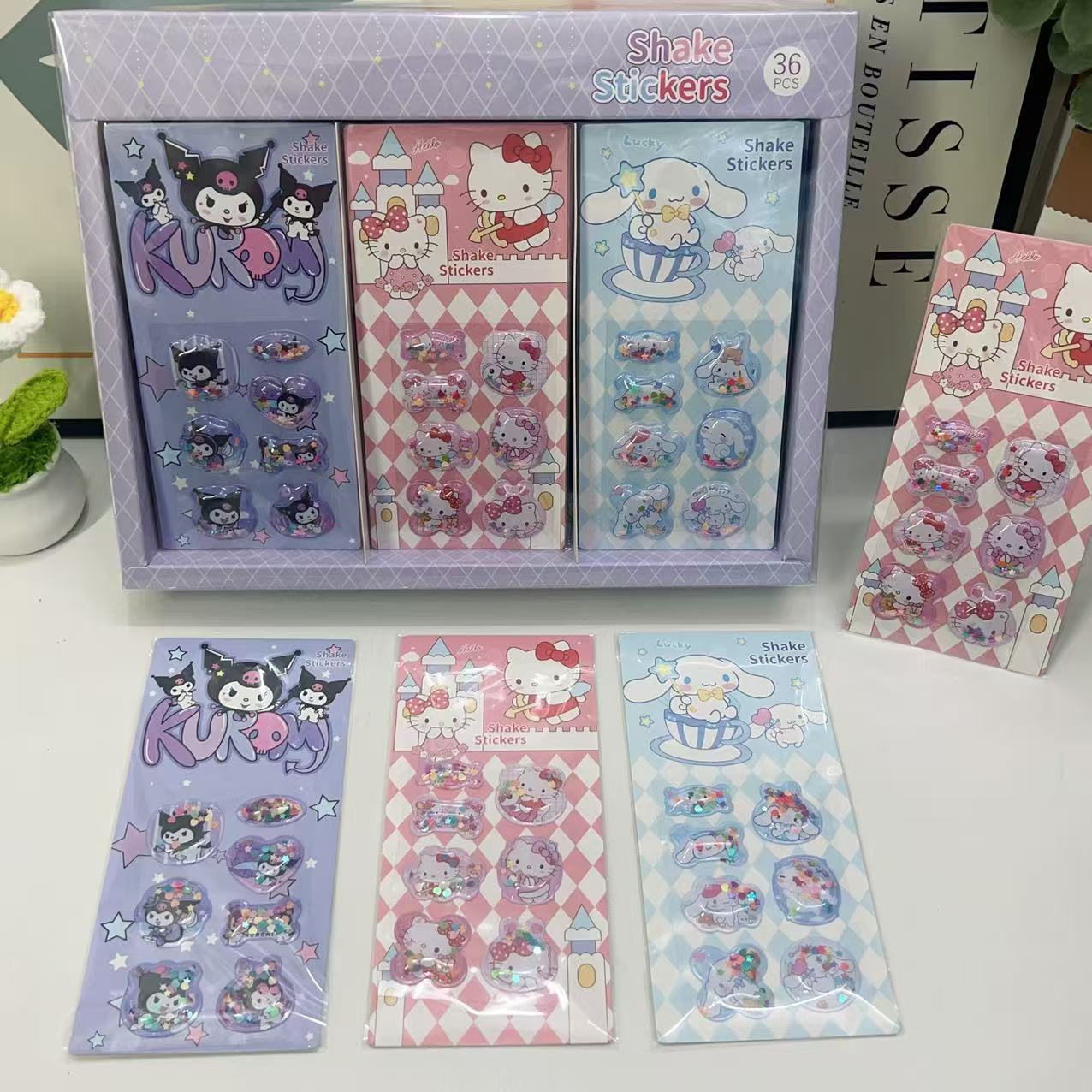 A형 산리오 파우더 셰이커 스티커