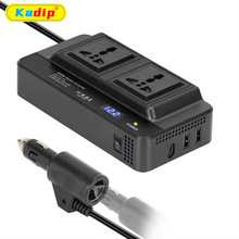 跨境熱銷200W車載逆變器12V/24V轉110V/220V電源轉換器PD20W快充