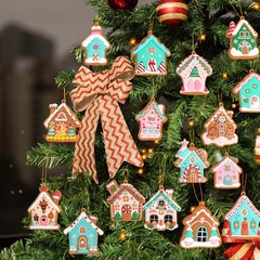 2025クリスマス新商品家ストラップ飾り雪花diyクリスマス用品シーンパーティー装飾品