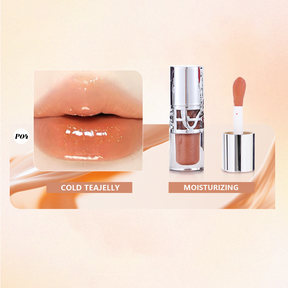 Transfronterizo PAGE VINE hidratante brillante brillante miel labial flácida labios blanqueadores con maquillaje de agua de espejo labial congelado comercio exterior