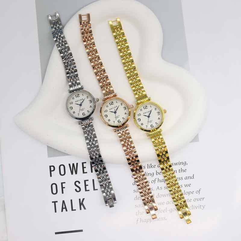 2025 New Niche Stainless Steel Bracelet Women's Casual Watch Temperament Fashion Versatile Quartz Watch Manufacturer