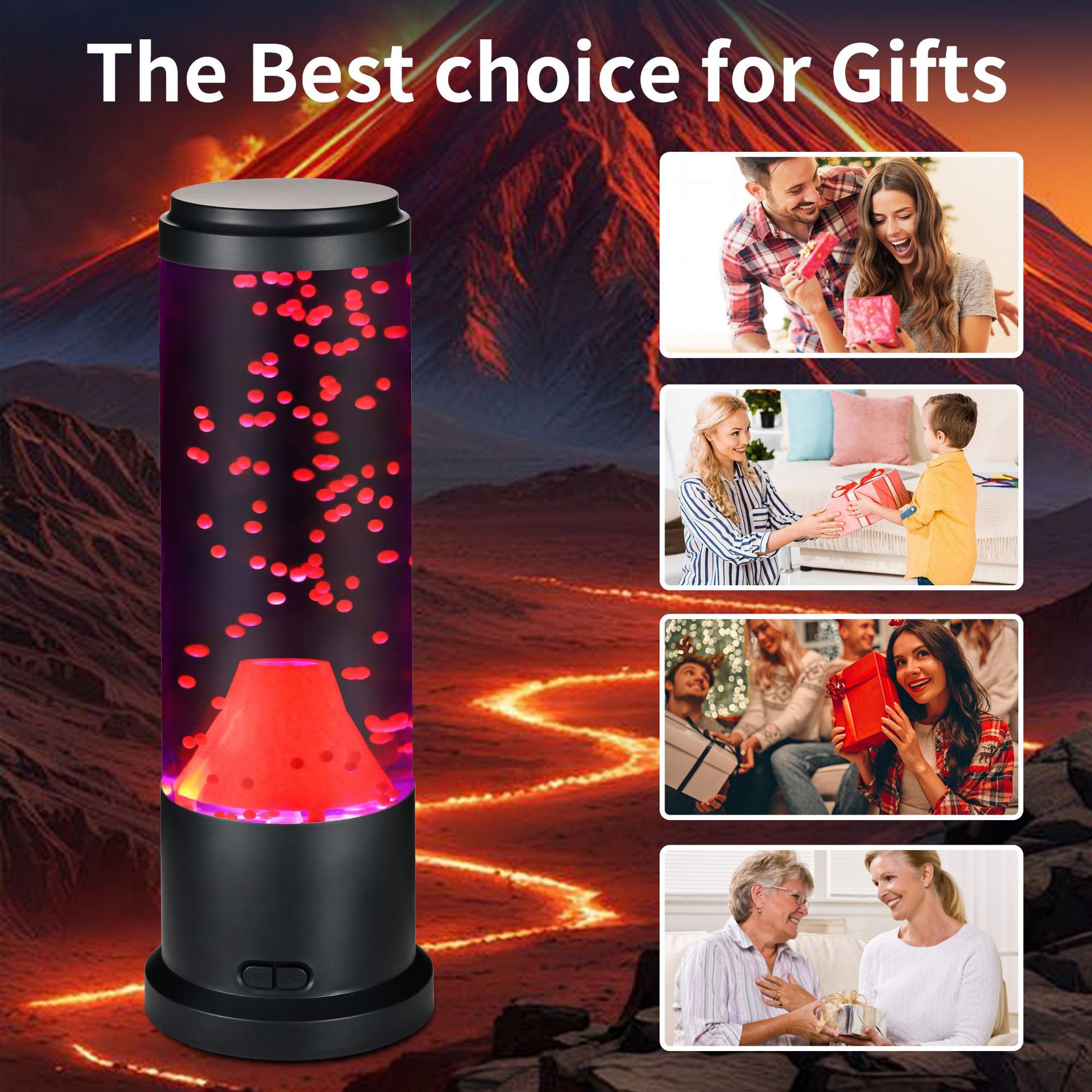 Creativa nueva lámpara de medusa USB colorido LED que cambia de color ambiente del hogar luz de noche decoración de escritorio lámpara de medusa al por mayor