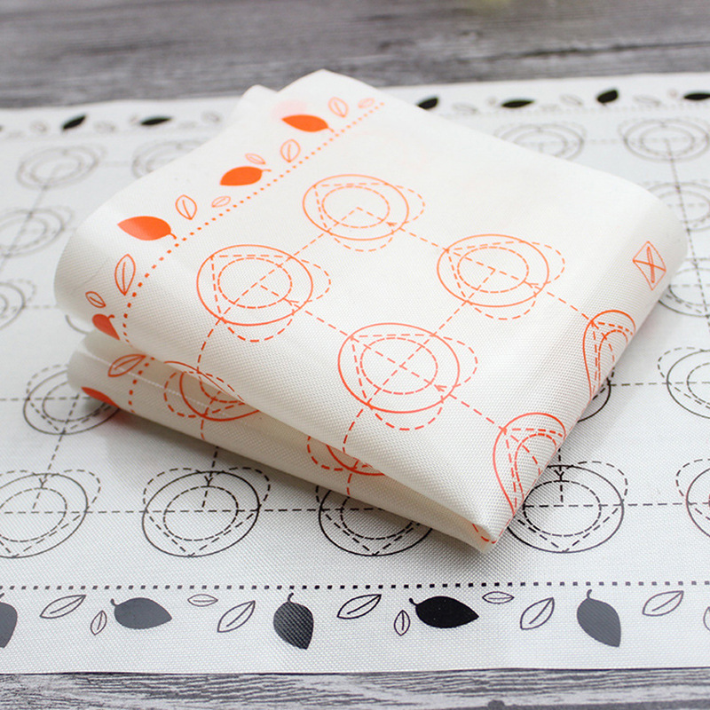 Estera para hornear de silicona macaron de fibra de silicona estera para hornear de silicona resistente a altas temperaturas estera del horno de galletas para hornear antiadherente