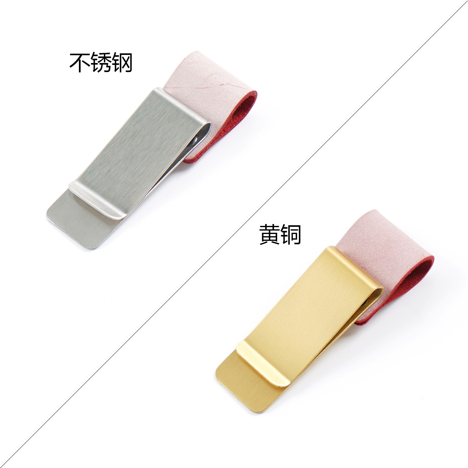 Accesorios para cuaderno de viajero TRAVELER'S, marcapáginas, clip para bolígrafo, billetera de metal, cuero retro