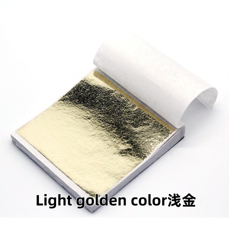 Papel de aluminio dorado de 9 cm, decoración de techo de aluminio dorado de 14 cm, estatua de Buda, arte de uñas con aluminio dorado, lodo de cristal, papel de aluminio plateado, aluminio de colores. image 12