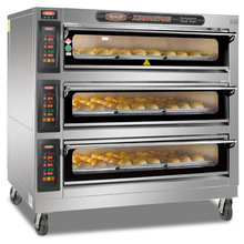 适用新南方电烤箱商用电脑版三层六盘面包蛋糕披萨炉大容量电烘炉