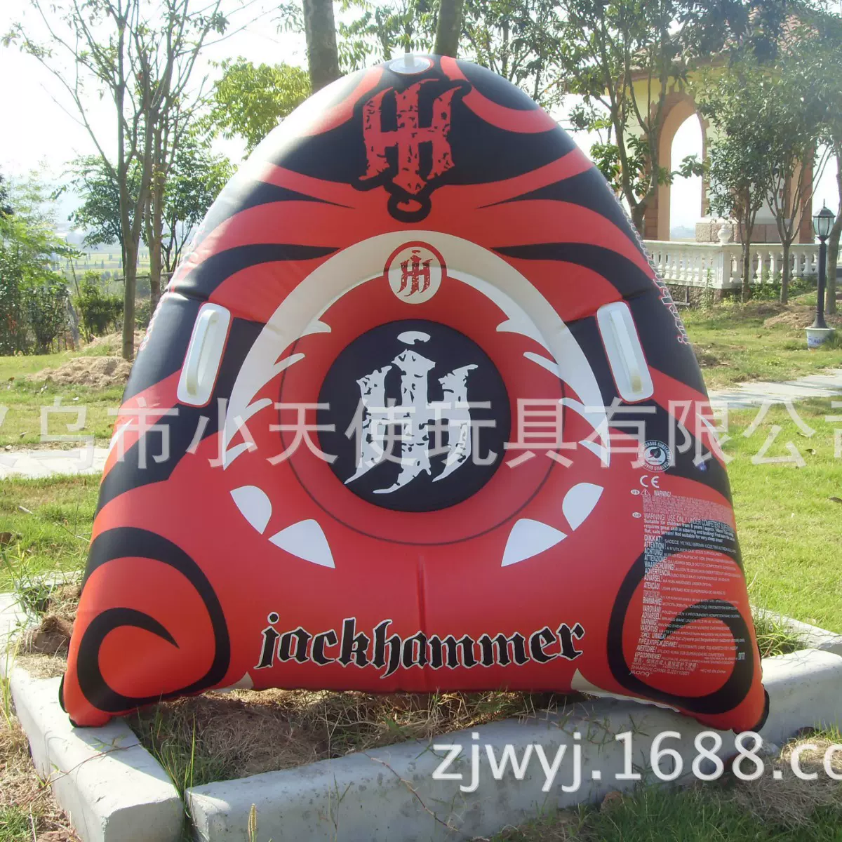 充气滑雪圈滑雪板成人滑雪橇接受来样定制pvc耐磨oem加厚充气式