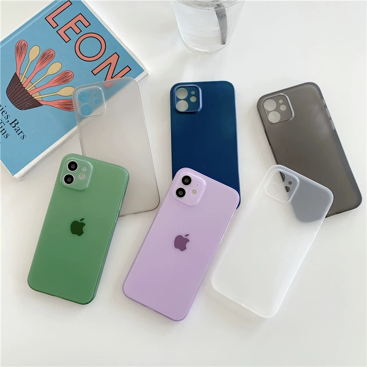 Чехол для телефона совместимый с Apple, матовый прозрачный, ультратонкий для iPhone 11, с защитой для камеры, защитный чехол для 11 Pro Max