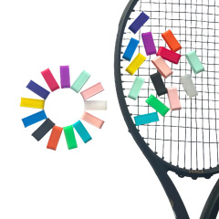 果冻色Pickleball硅胶网球拍封口胶圈手胶吸汗带固定橡圈束环弹性