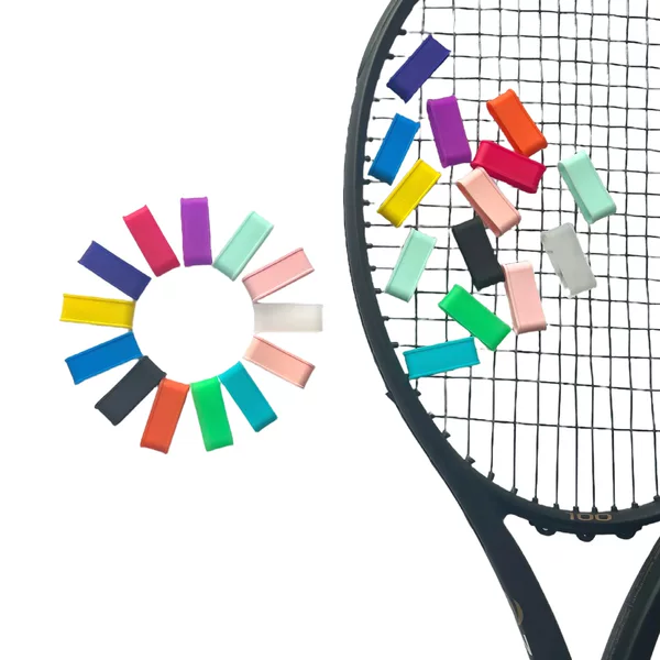Jelly Color Pickleball Silicone Tennis Racket Sealing Rubber Ring Hand Glue Sweat-Absorbent Band Fixed Rubber Ring Elastic