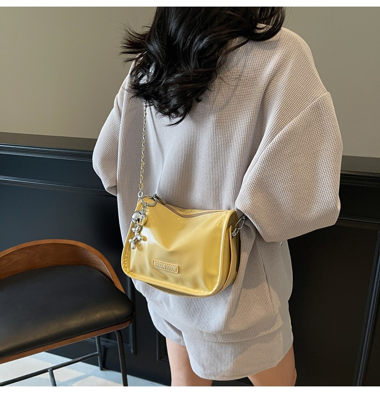 Fashionable single-shoulder bag, casual women's bag 2025 Summer new Korean style, ins style, versatile, hand-held crossbody small square bag undefined