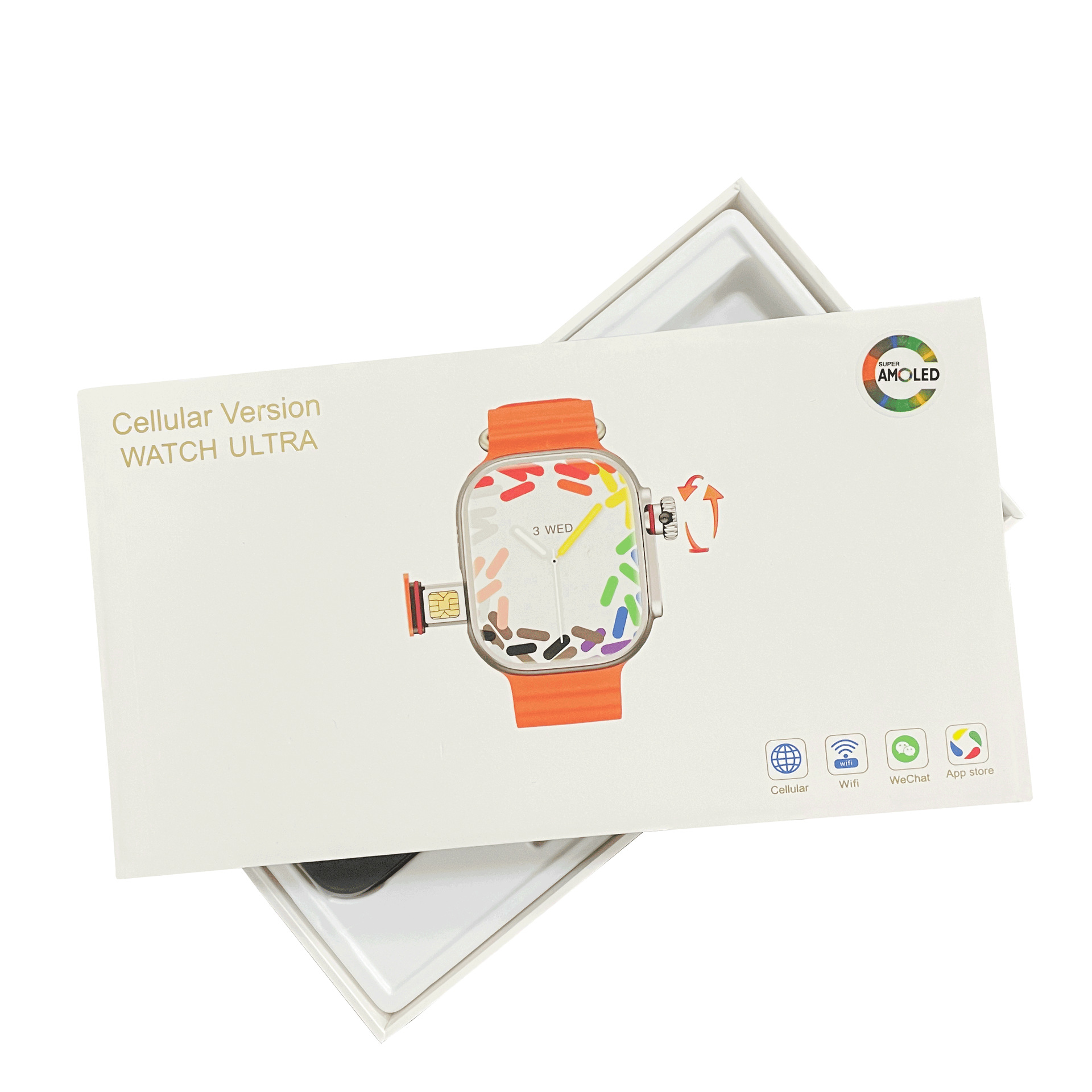 Huaqiangbei's Popular Cd-S9 Smart Watch with Card 4g Can Take Photos and Video Phone Watch + Independent App Download