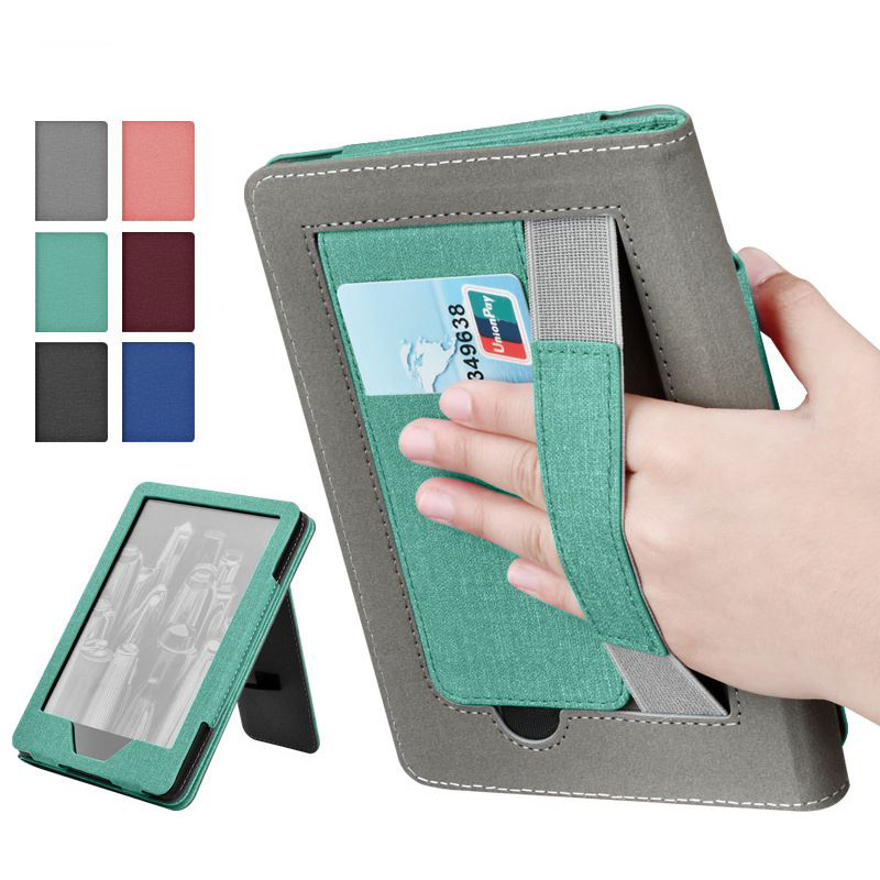 Suitable for Kindle Paperwhite 6/5/4/3/2/1 Handheld Stand Protective Cover E-Book Card Case
