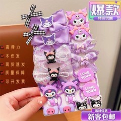 子供用ゴムバンド 女の子用 髪を傷めない 伸縮性抜群 ゴムバンド ベビー用ヘアゴム 女の子用ヘアゴム 漫画柄
