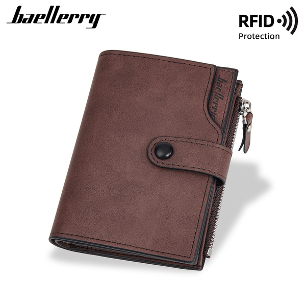 New wallet Men's short baellerry cross -border business multi -card…