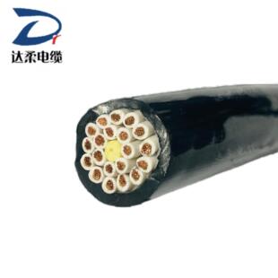 Pur-Trvvp16 Core 0.75 Square mm Black Sheath Regular Diameter 50mm Spiral Cable with Long Service Life