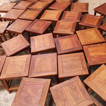 红木板凳酸枝木缅甸红木小凳子刺猬紫檀方凳木凳实木矮凳茶桌原木