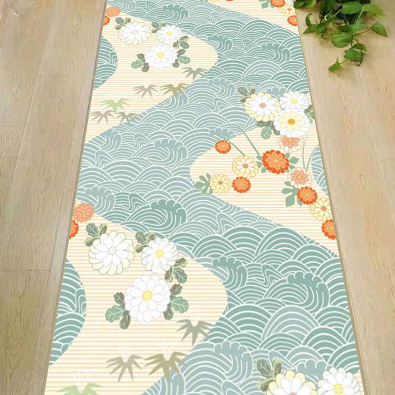 批发3D地垫走廊毯过道满铺家用红地毯玄关进门厨房长条卷材走廊毯