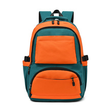 定制撞色外出旅游登山包初高中大学生书包户外运动背包徒步双肩包