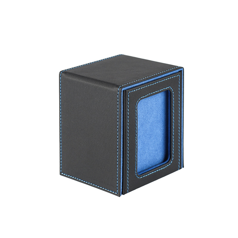 개폐형 수직 삽입 박스 (블랙/블루)