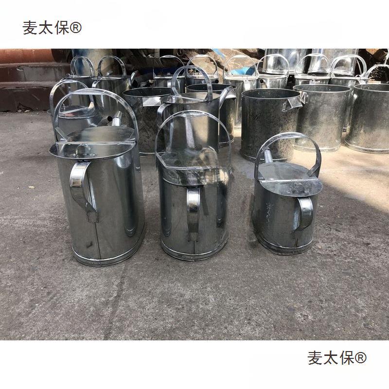 装白铁皮油壶长嘴备用油桶太保加油桶带盖麦纯手工制作