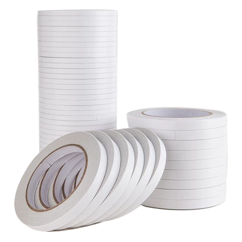 Фабрика прямых продаж 8 м горячего расплава двухсторонняя лента прочная высокая клейкая канцелярские товары канцелярские товары двухсторонняя лента для оптовой продажи
