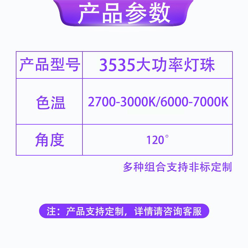 3535���� ƽ��׹�/ů�׹�  3W����led������Ƭ �ֵ�Ͳͷ������