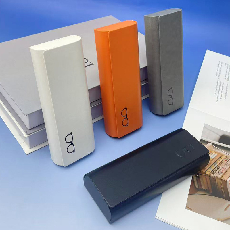 New Simple Anti-Pressure Myopia Glasses Case, Fashionable Large Capacity, Can Be Customized with Logo, High-End Glasses Storage Box New Simple Anti-Pressure Myopia Glasses Case, Fashionable Large Capacity, Can Be Customized with Logo, High-End Glasses Storage Box