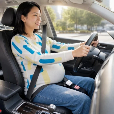 belt, anti-belly compression, car-specific cartoon design, Other Automotive Safety Supplies