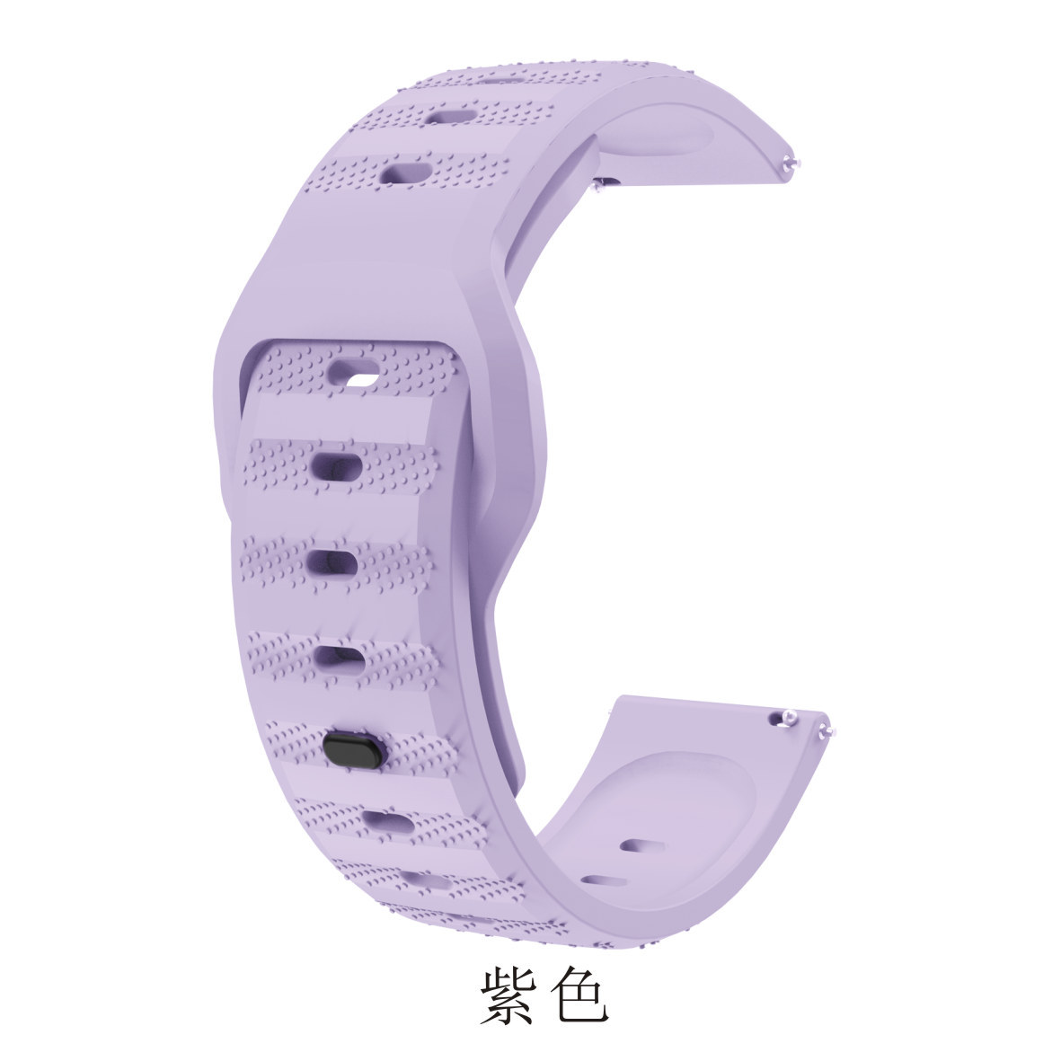 Adecuado para Samsung/Huawei/huami/jiaming/patrón de grano de arroz patrón de puntos correa de silicona 12/16/18/20/22